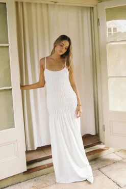 Ingrid Maxi Dress White