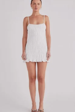 Ingrid Mini Dress White