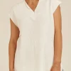 Jasper Knitted Vest - White