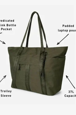 Jasper Large Tote - Army