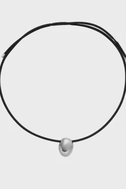 Jean Necklace . Silver