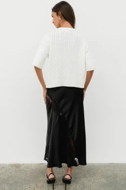 Jody Light Cable Knit Cardi