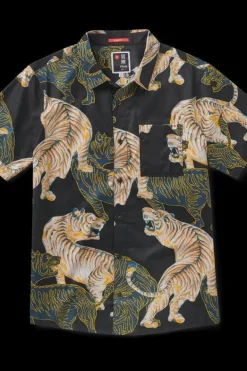 JOURNEY SHIRT Black Shadow Tiger