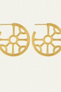 KALINDA HOOPS GOLD