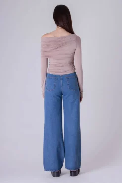 Katelyn Ruched Long Sleeve Top