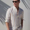La Jolla Linen Shirt Multi