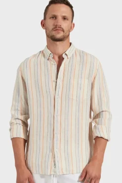 La Jolla Linen Shirt Multi