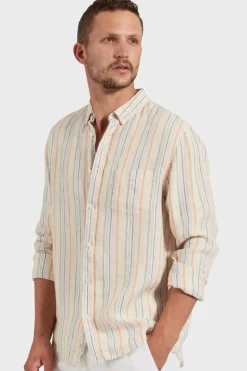 La Jolla Linen Shirt Multi