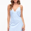 Lani Light Blue strappy Dress