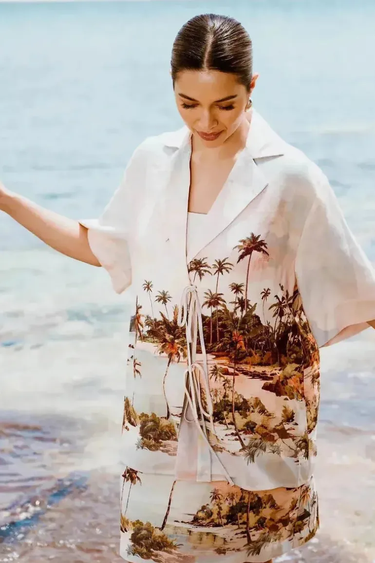 Lavinia Tie Front Shirt