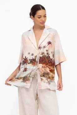 Lavinia Tie Front Shirt