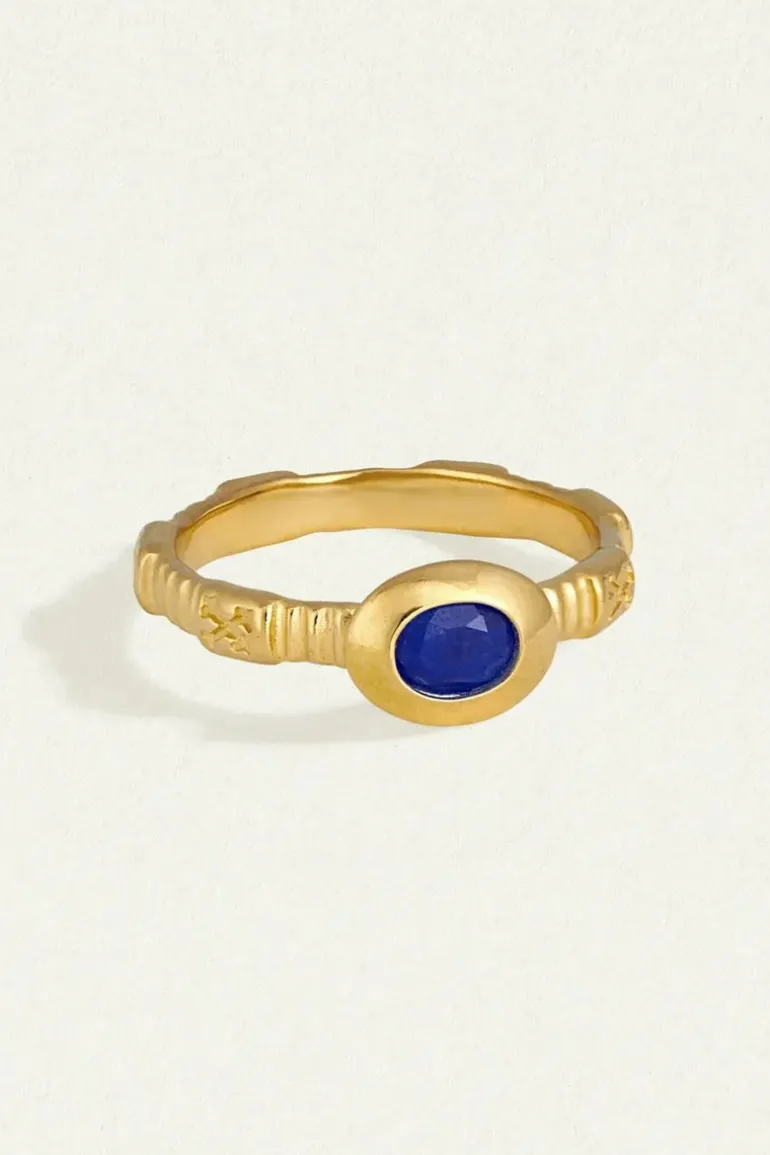 LAZULI RING GOLD