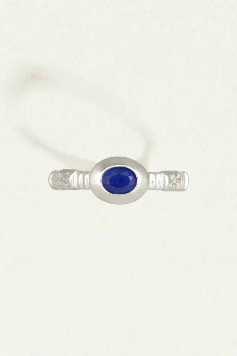 LAZULI RING SILVER