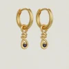 Lia Earrings Gold Vermeil