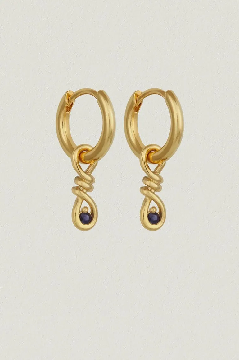 Lia Earrings Gold Vermeil