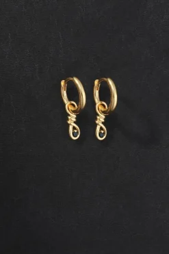 Lia Earrings Gold Vermeil