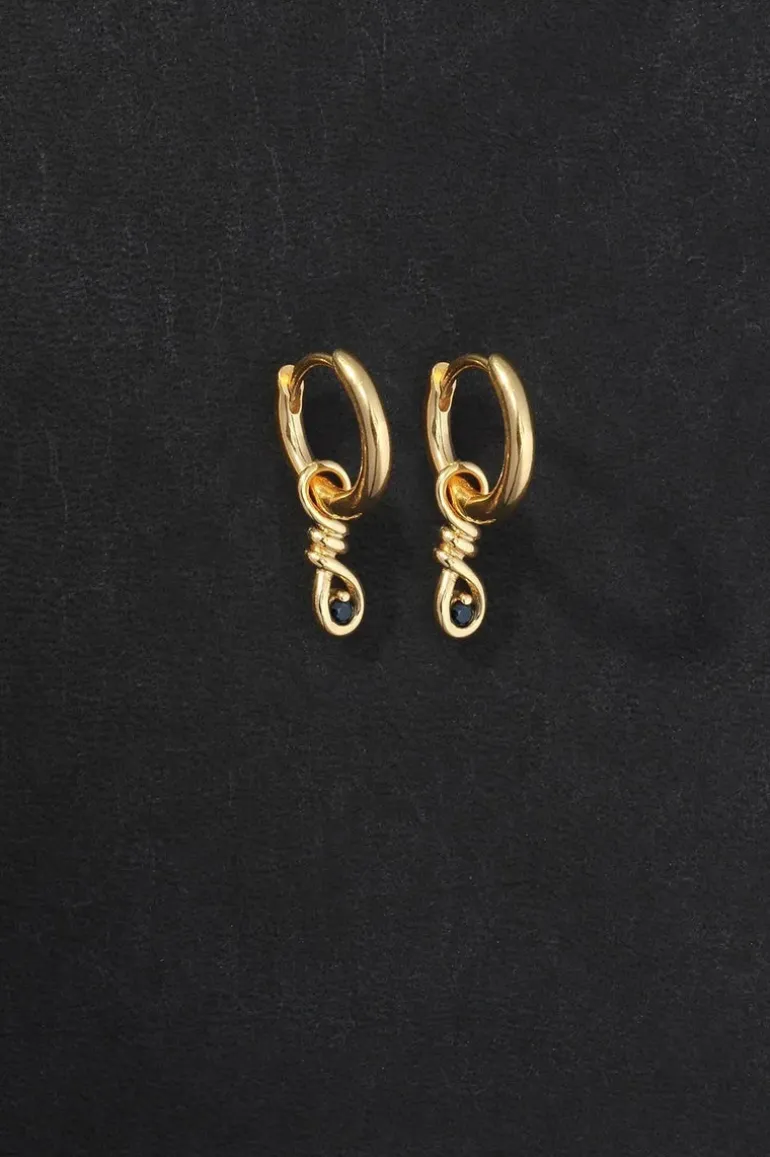 Lia Earrings Gold Vermeil