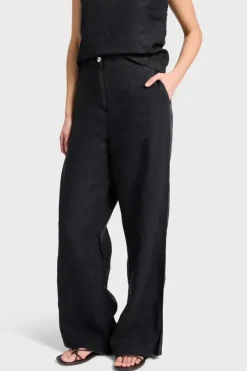 LINEN RELAXED TROUSER WOMENS