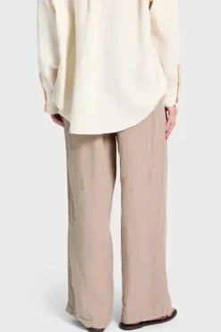 LINEN RELAXED TROUSER WOMENS