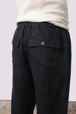 LINEN SLACK PANT