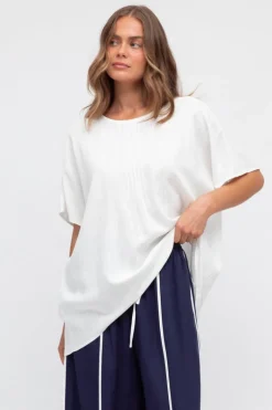 LOL Navy white piping Pants