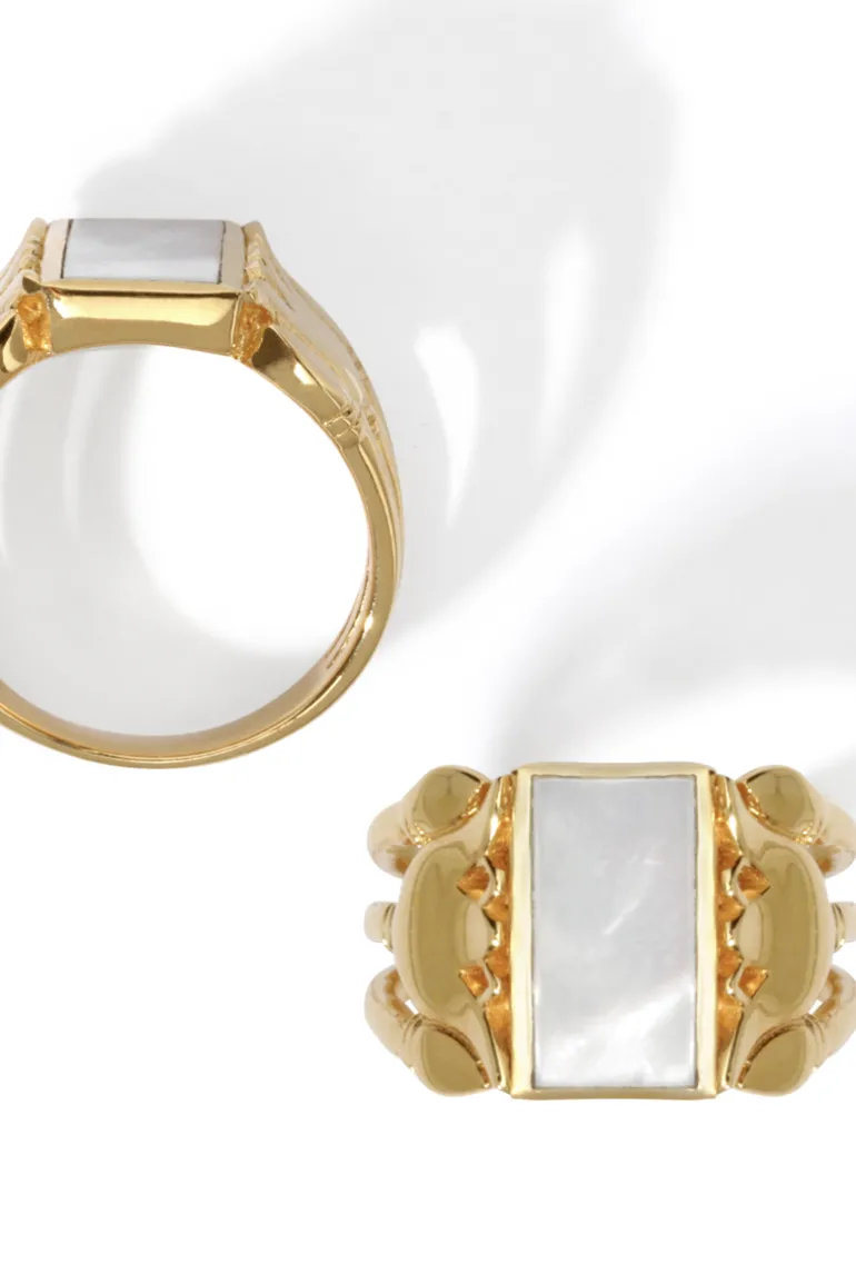 Lotus Ring Gold