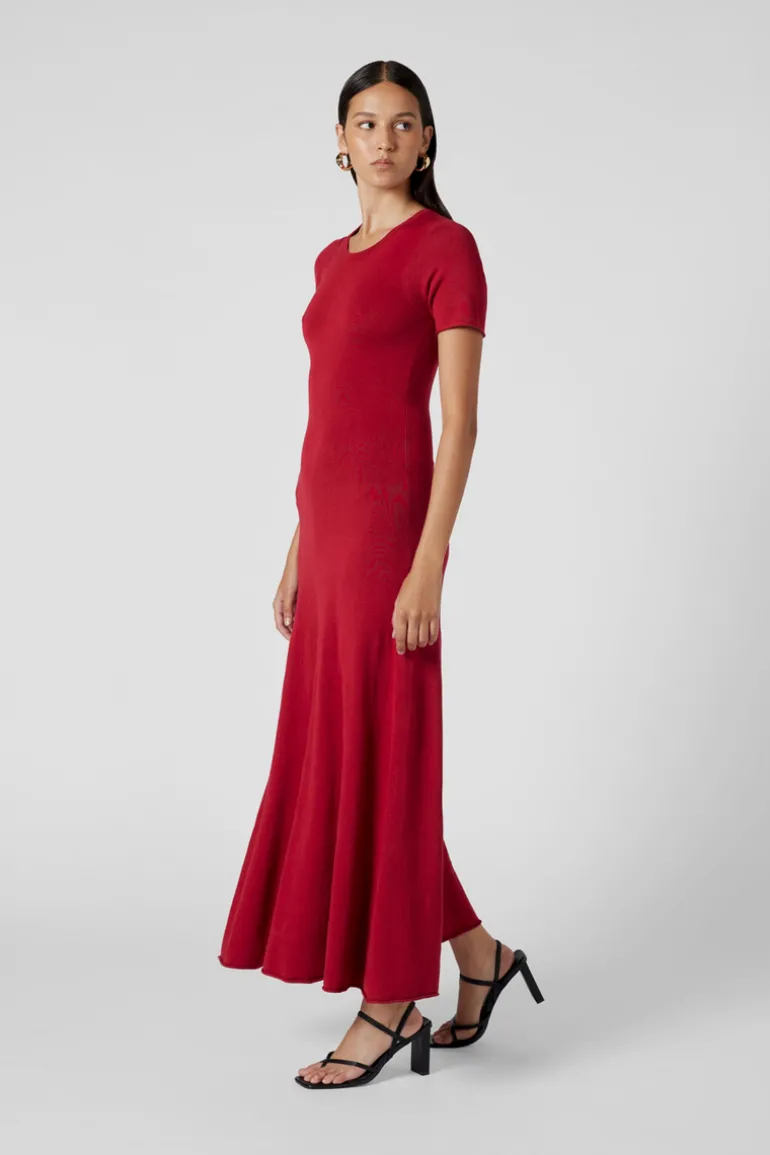 Love Reframed Knit Dress - Red