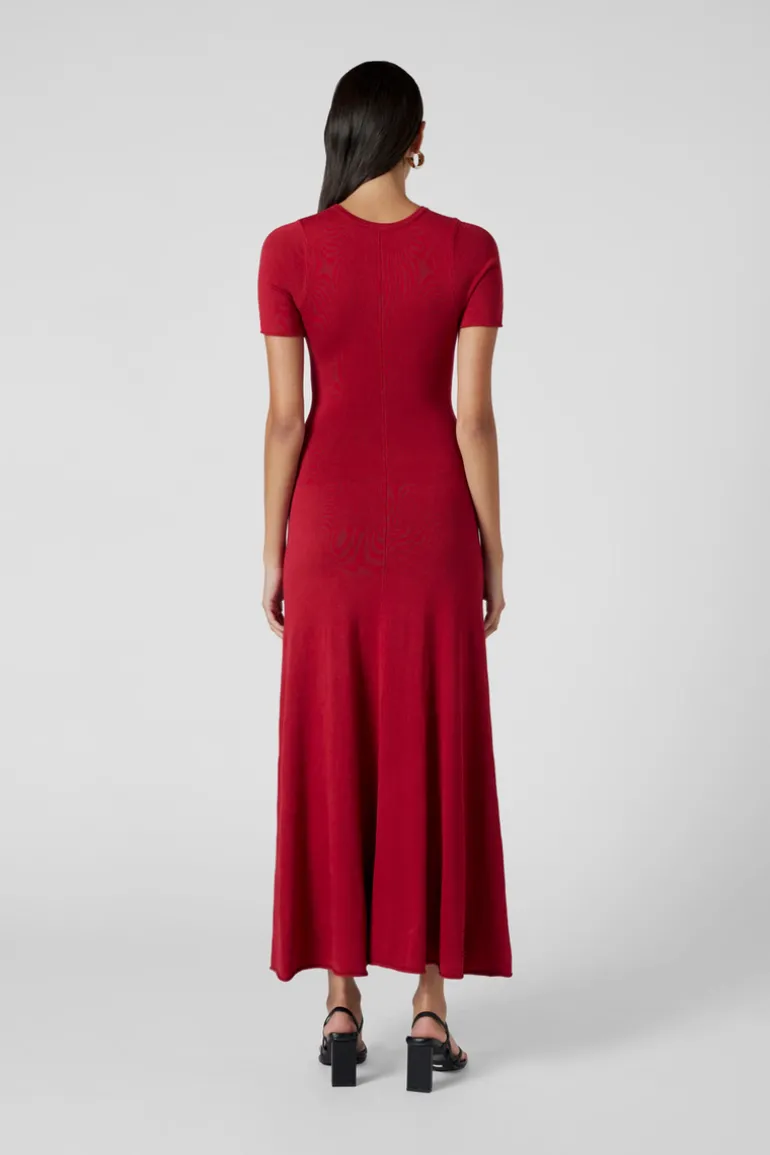 Love Reframed Knit Dress - Red