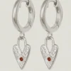 Lover Earrings Silver