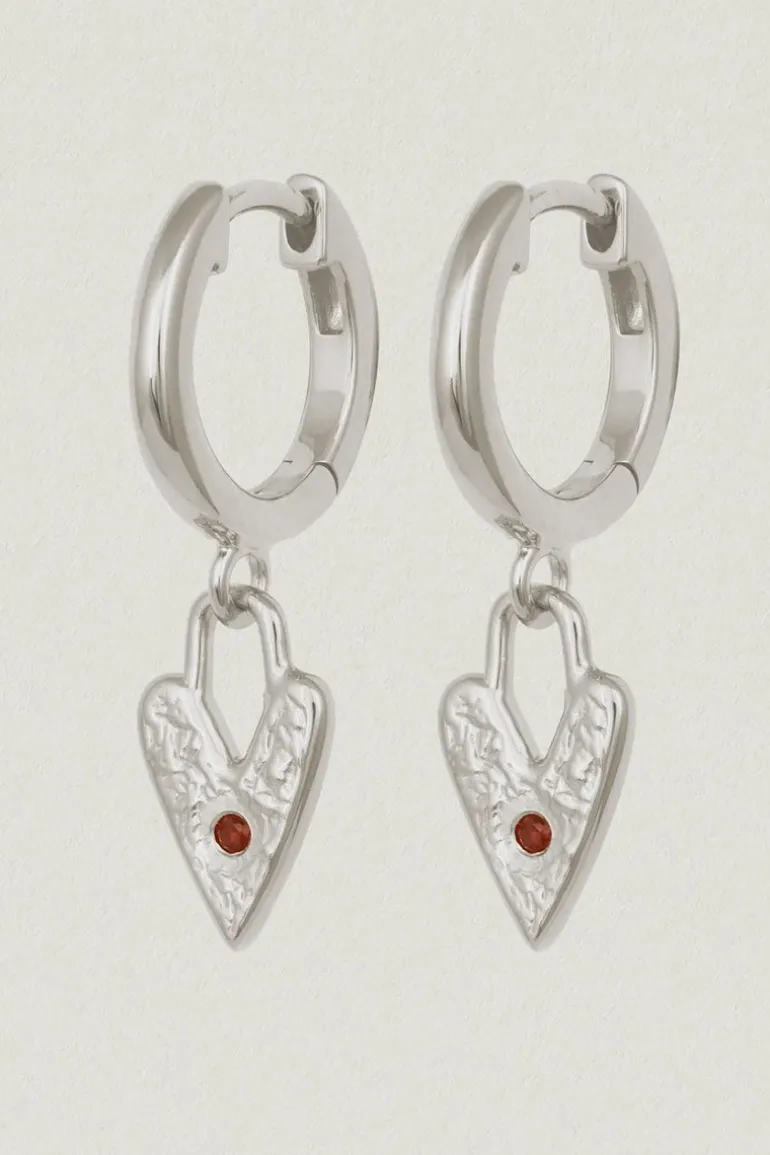 Lover Earrings Silver