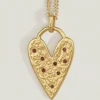 Lover Necklace Gold