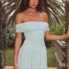 MANALLA MAXI DRESS - SKY BLUE