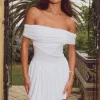 MANALLA MINI DRESS - WHITE