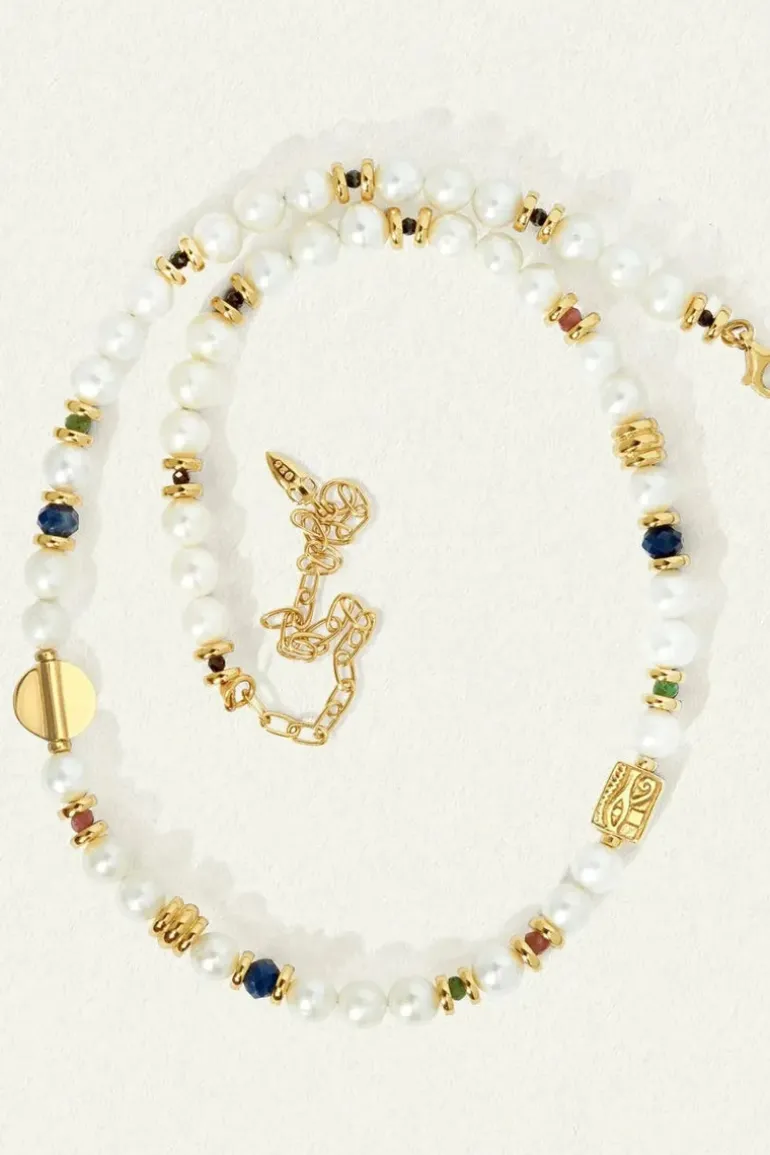MEDITERRANEAN NECKLACE GOLD VERMEIL