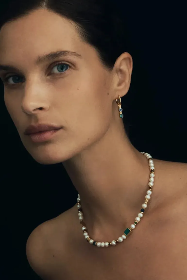 MEDITERRANEAN NECKLACE GOLD VERMEIL