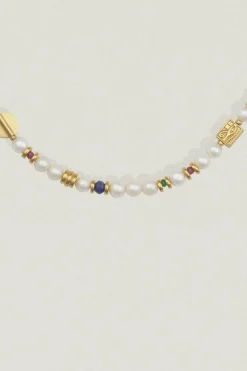 MEDITERRANEAN NECKLACE GOLD VERMEIL