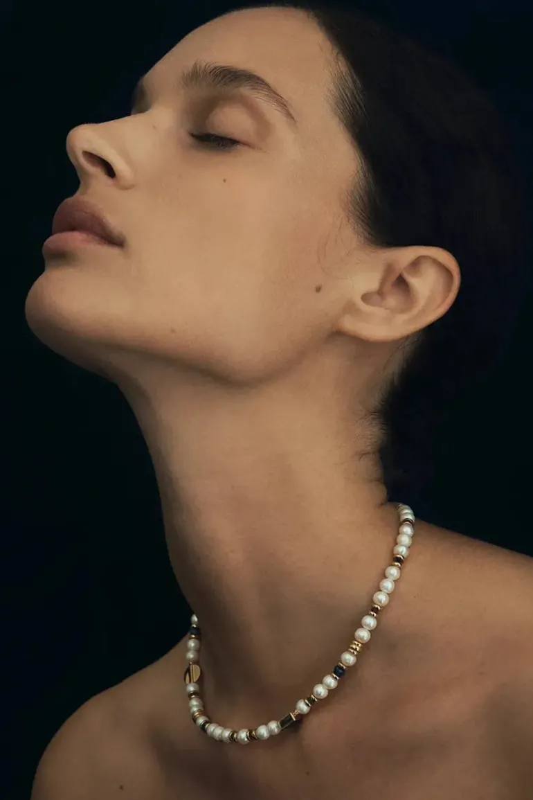 MEDITERRANEAN NECKLACE GOLD VERMEIL