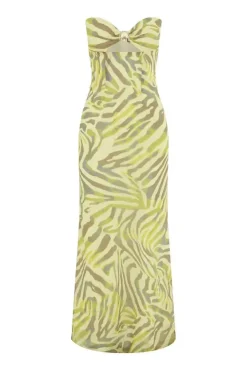 MIDAL MAXI DRESS - SIVELLA PRINT
