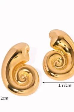 Nautilus Earrings