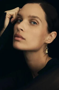 NECTAR EARRINGS GOLD VERMEIL