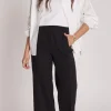 Noah Cropped Pant - Black