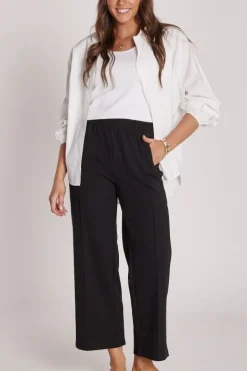 Noah Cropped Pant - Black