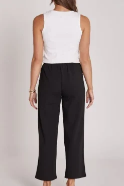 Noah Cropped Pant - Black