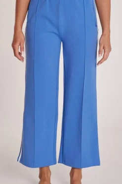 Noah Cropped Pant - Blue Stripe