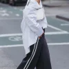 Noah Cropped Pant NAVY Stripe