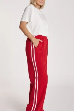 Noah Wide Pant - Red Stripe
