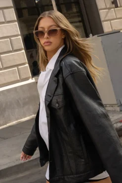 Nove - Transparent Coffee/Brown