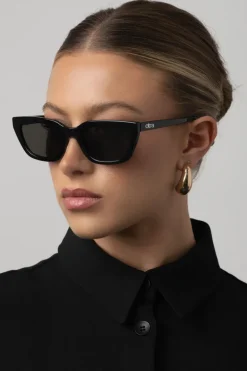 Nove Black Smoke Glasses