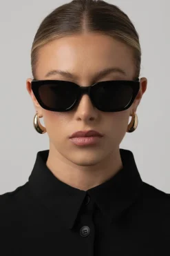 Nove Black Smoke Glasses
