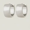 NYLA HOOPS SILVER